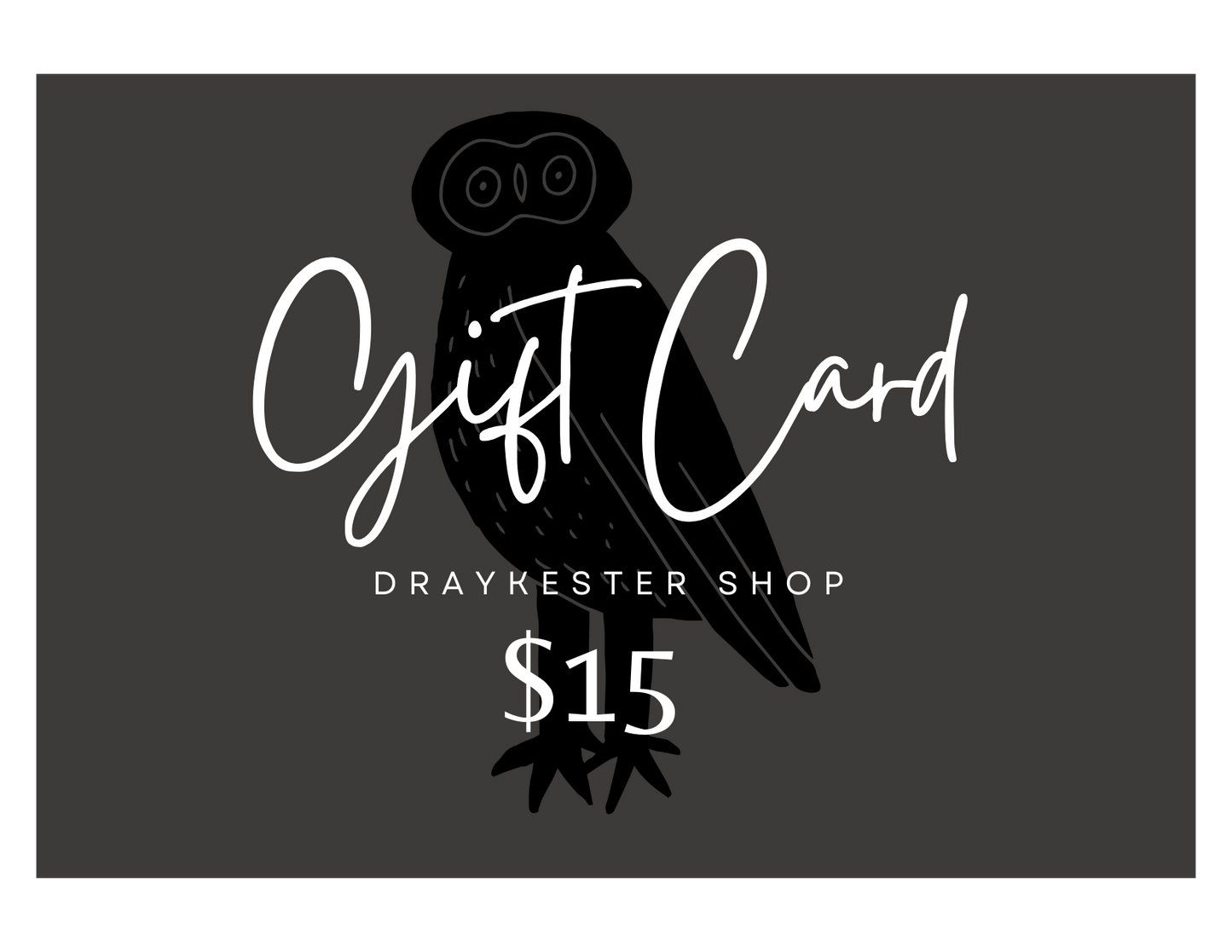 Draykester Shop Gift Card