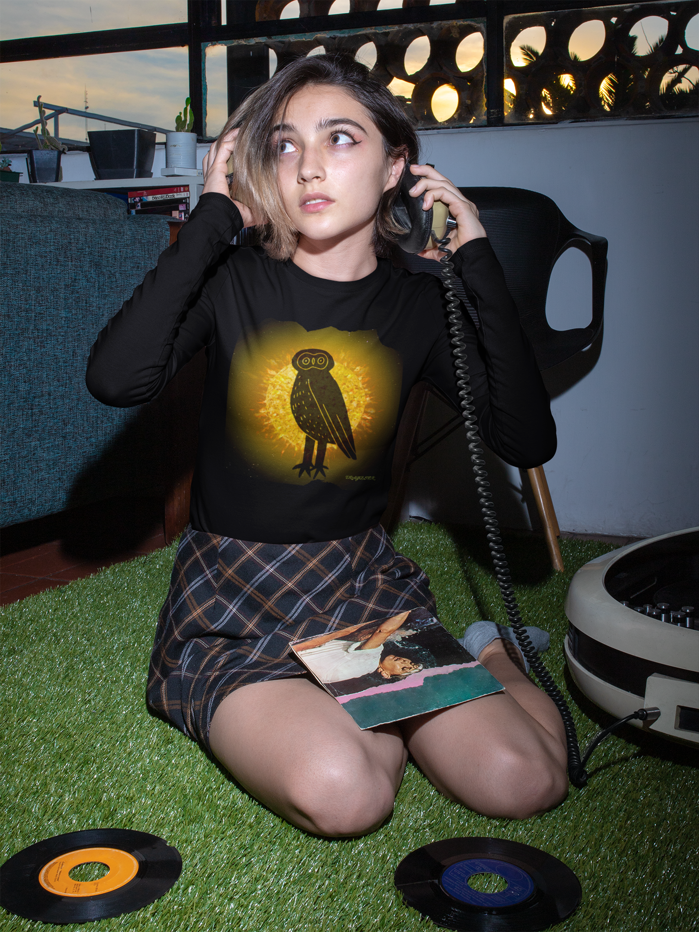 Draykester Owl N Sun! - Long Sleeve Shirt