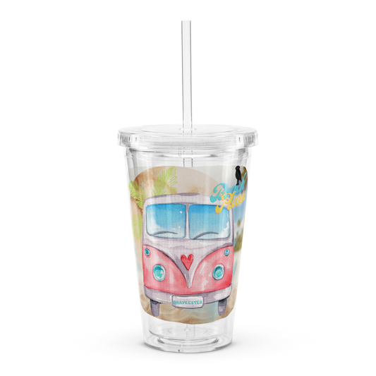 Beach Please Tumbler -16oz