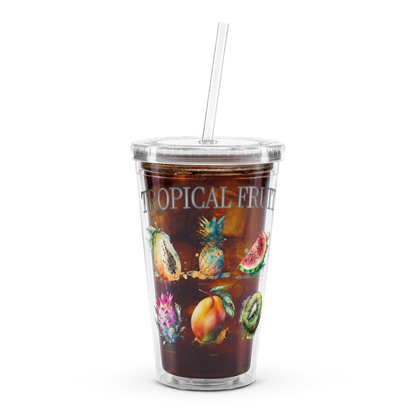 Tropical Fruit Tumbler -16oz