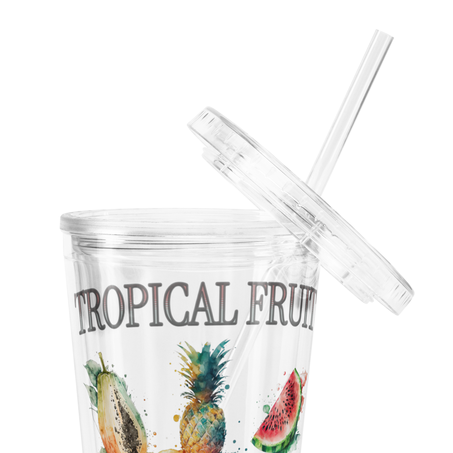Tropical Fruit Tumbler -16oz
