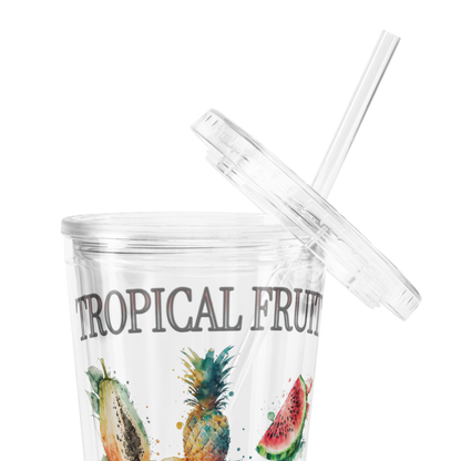 Tropical Fruit Tumbler -16oz