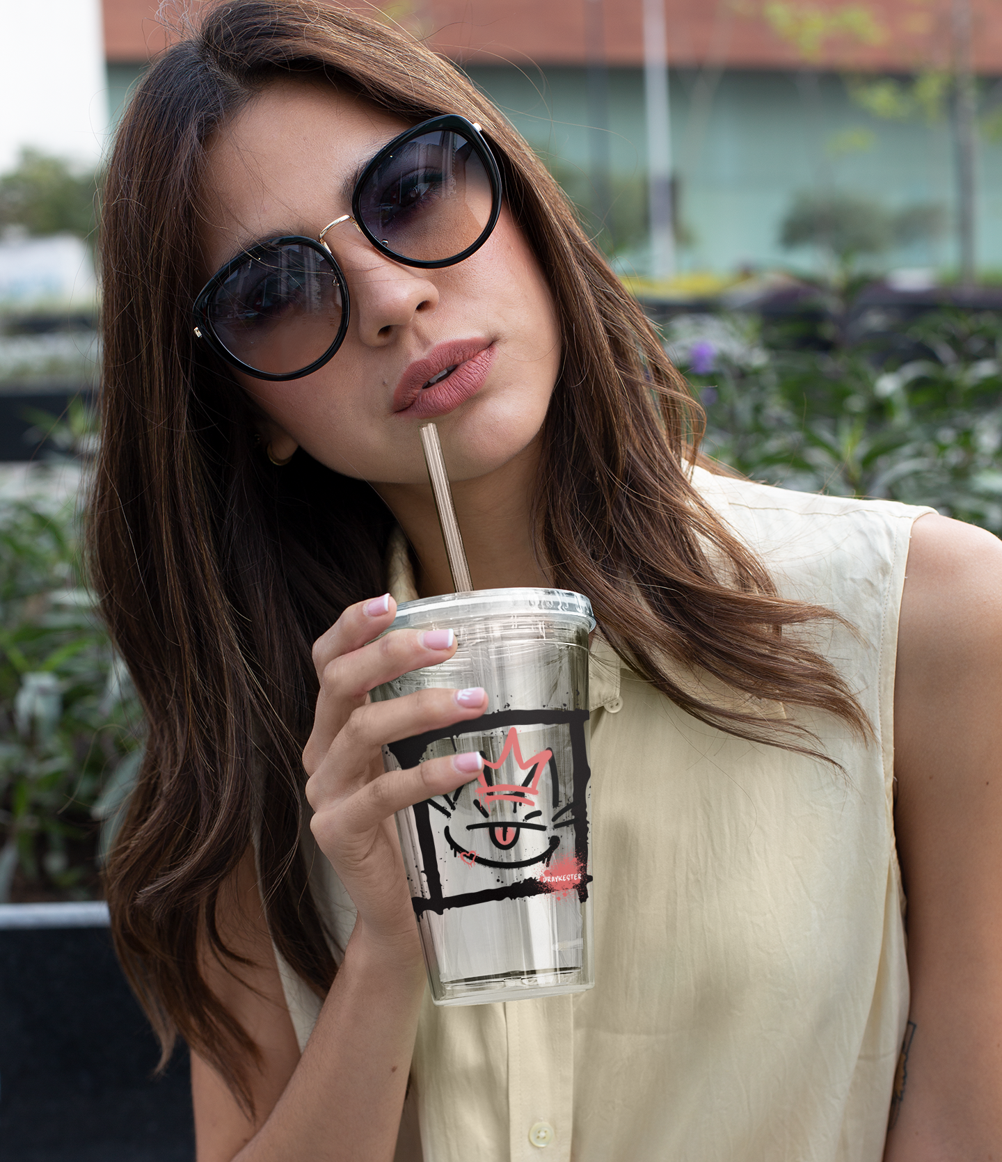 Draykester Kitty Tumbler -16oz